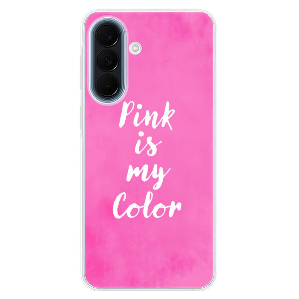 Odolné silikónové puzdro iSaprio - Pink is my color - Samsung Galaxy A57