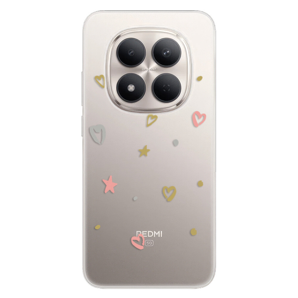 Odolné silikónové puzdro iSaprio - Lovely Pattern - Xiaomi Redmi Note 15 Pro 5G