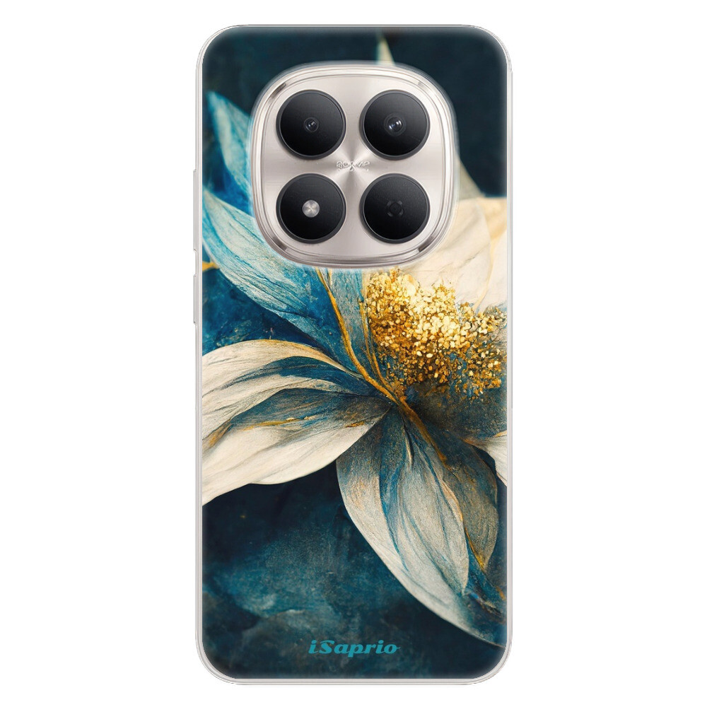 Odolné silikónové puzdro iSaprio - Blue Petals - Xiaomi Redmi Note 15 Pro 5G