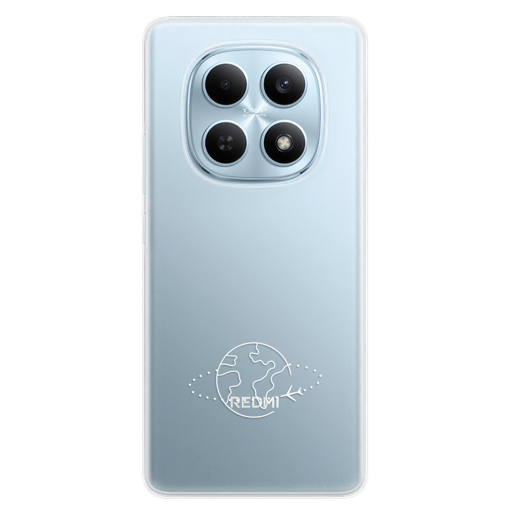 Odolné silikónové puzdro iSaprio - čiré - Travel - Xiaomi Redmi Note 15 4G / 15 5G