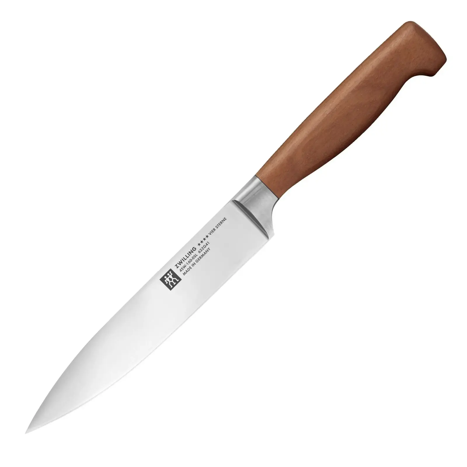 Plátkovací nôž FOUR STAR WOOD 16 cm, hnedá, Zwilling