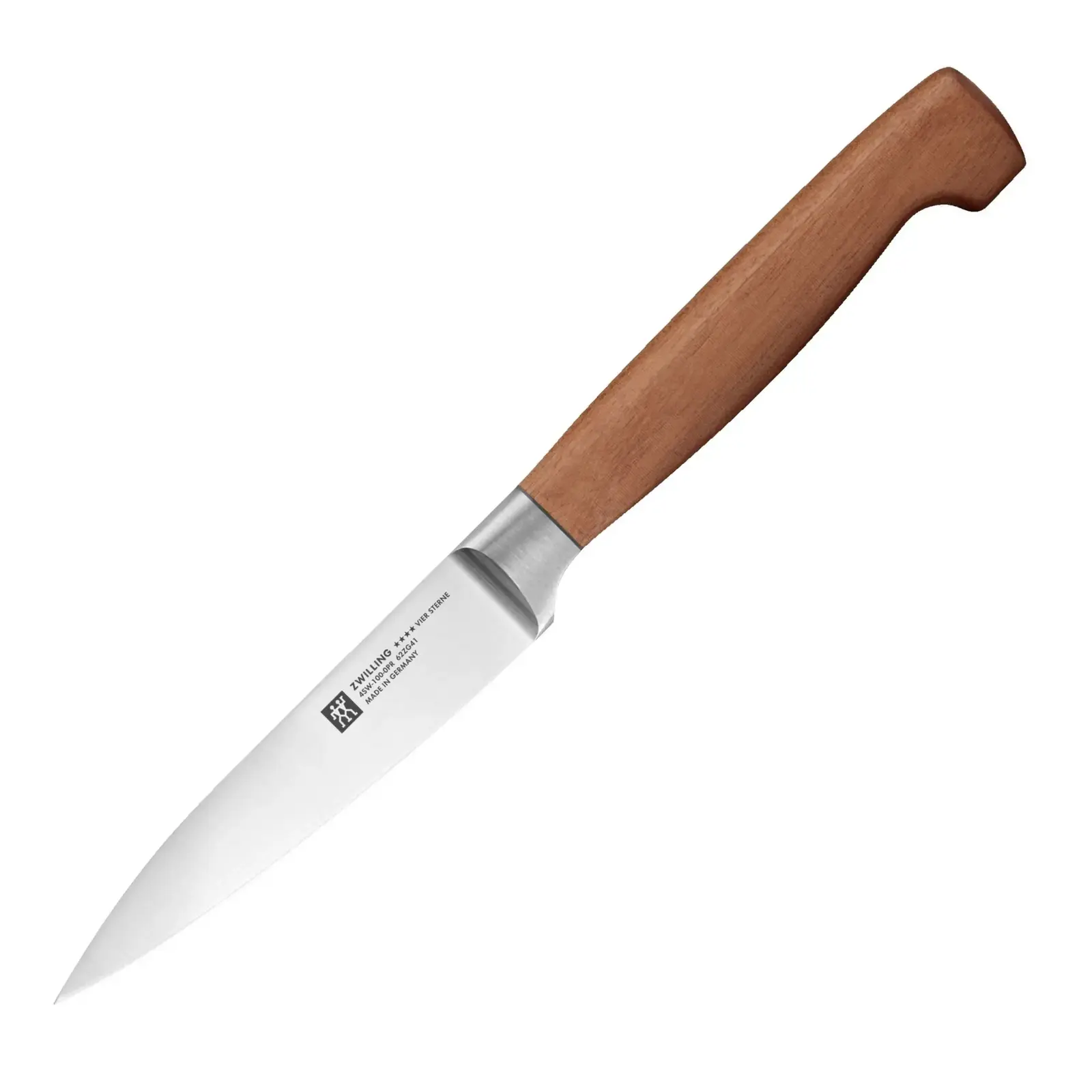 Špikovací nôž FOUR STAR WOOD 10 cm, hnedá, Zwilling