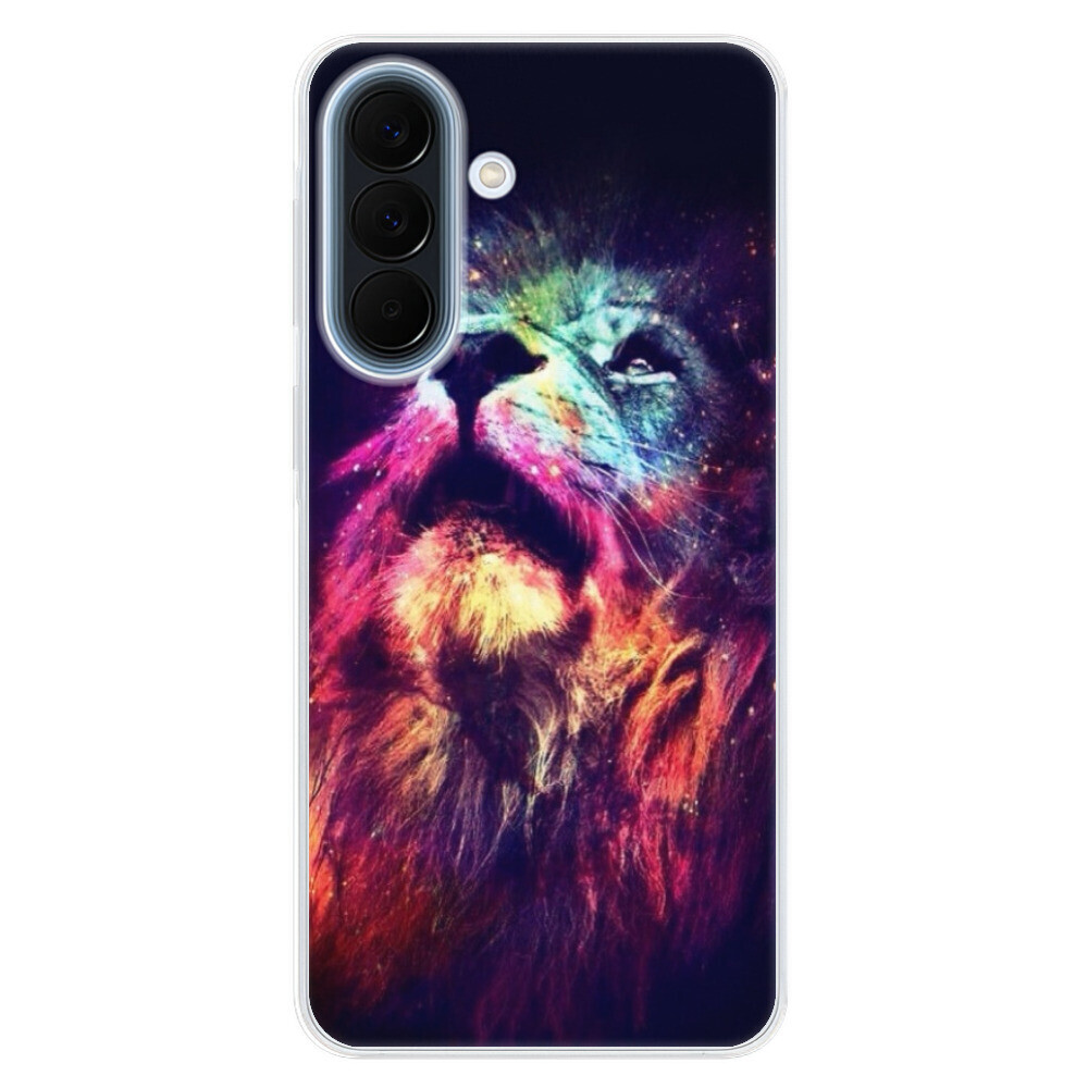 Odolné silikónové puzdro iSaprio - Lion in Colors - Samsung Galaxy A57