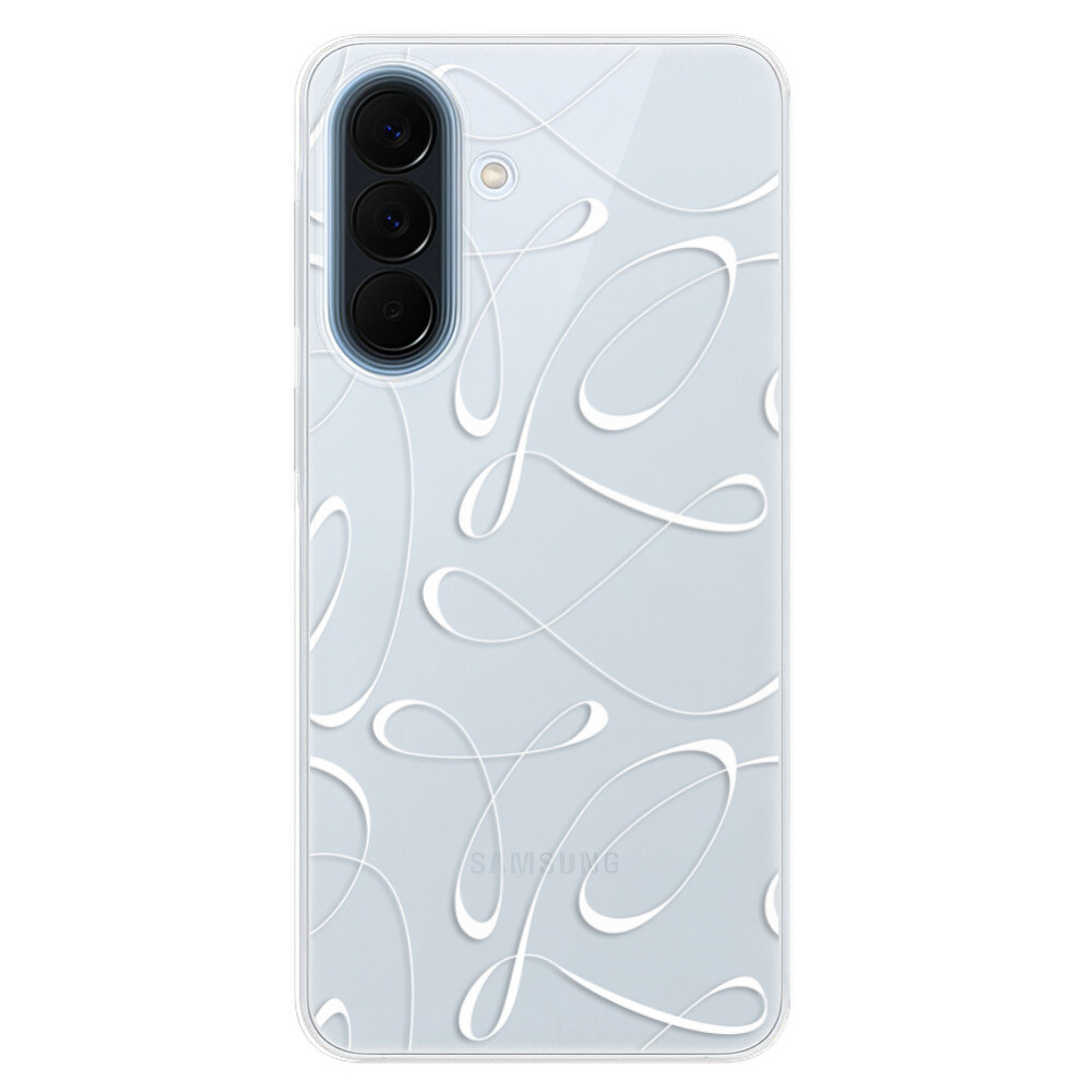 Odolné silikónové puzdro iSaprio - Fancy - white - Samsung Galaxy A57