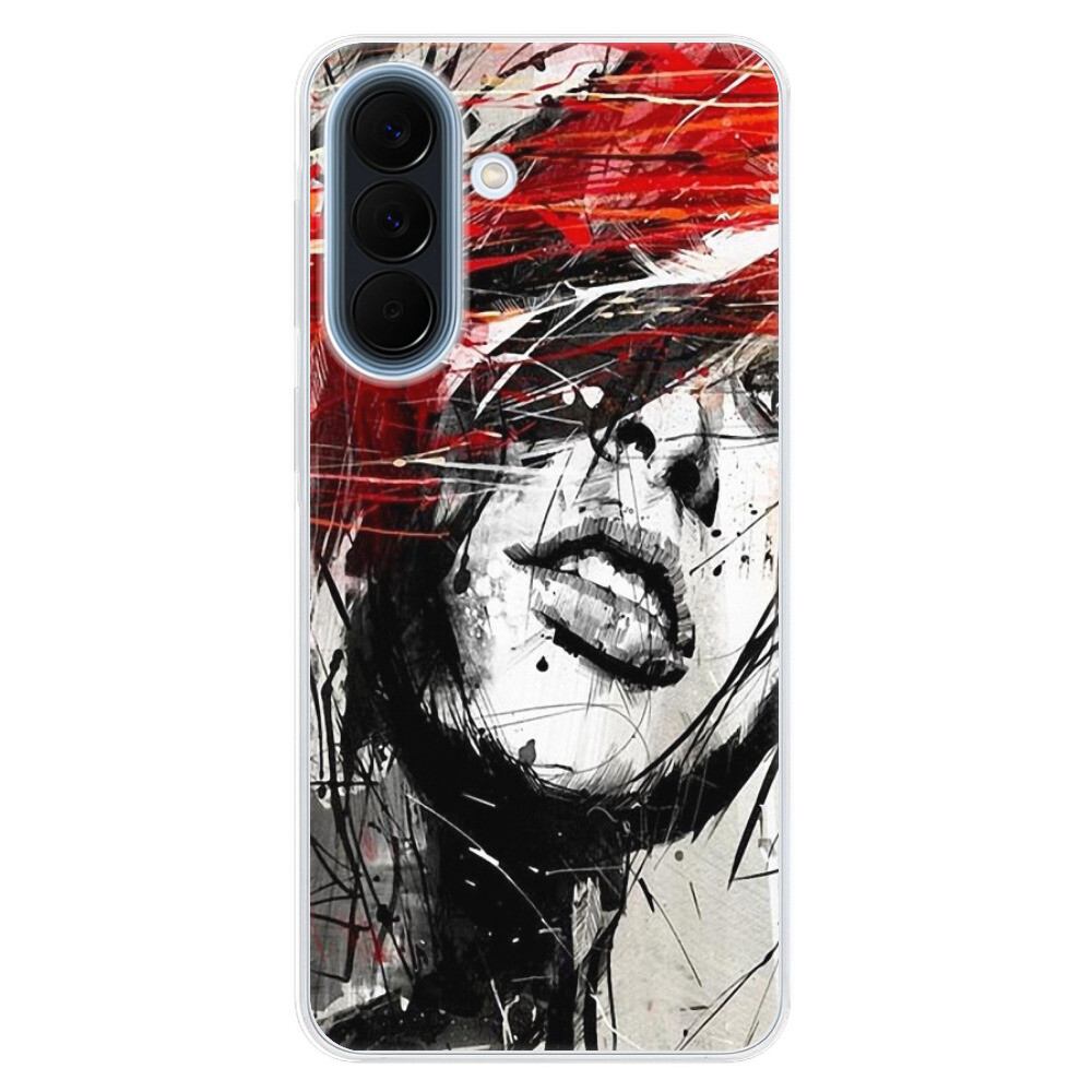 Odolné silikónové puzdro iSaprio - Sketch Face - Samsung Galaxy A57
