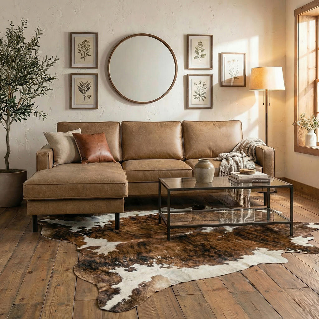 Livetastic ROHOVÁ SEDAČKA, textil, koža, béžová