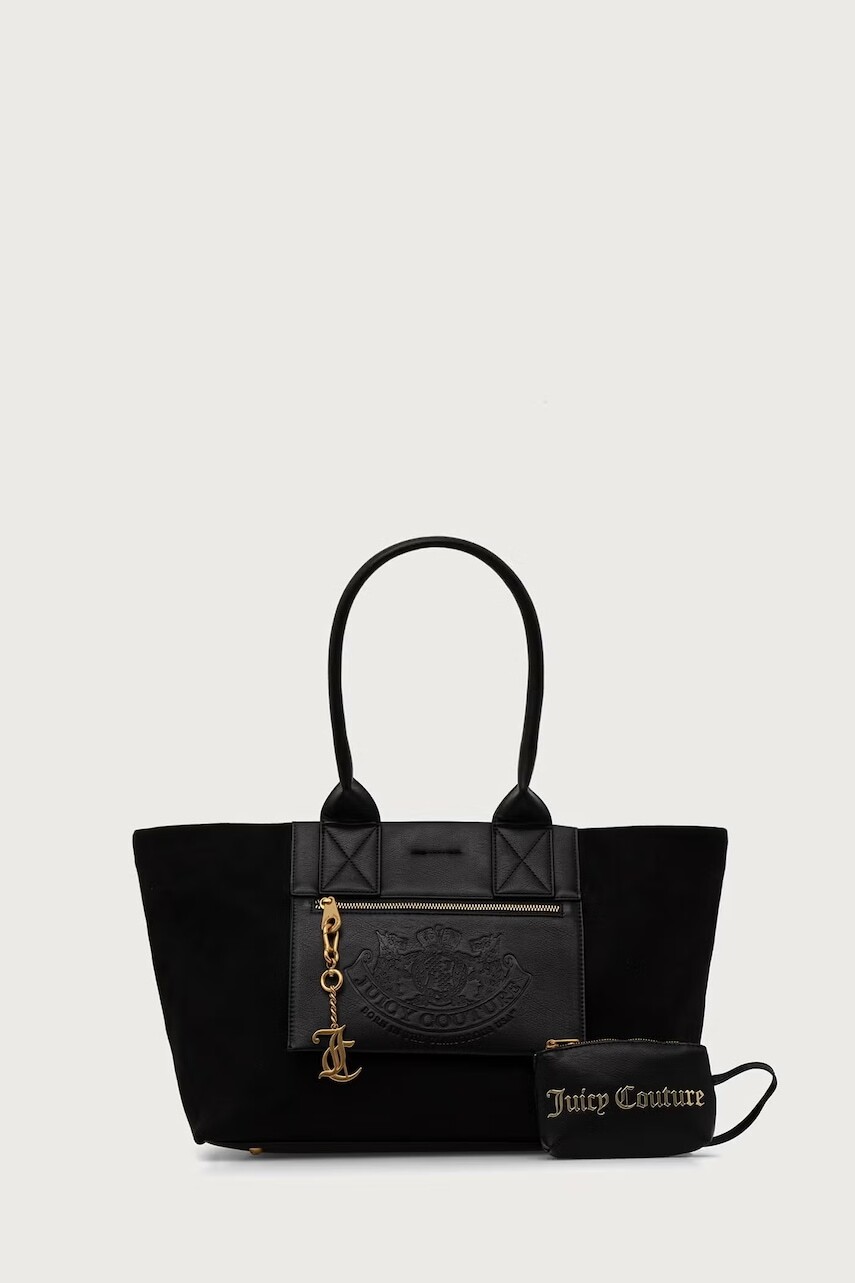 Juicy Couture kabelka typu shopper dámska z imitácie semišu BONNIE