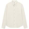 Košele s dlhým rukávom Wood Wood  Adrian Shirt Silver Birch