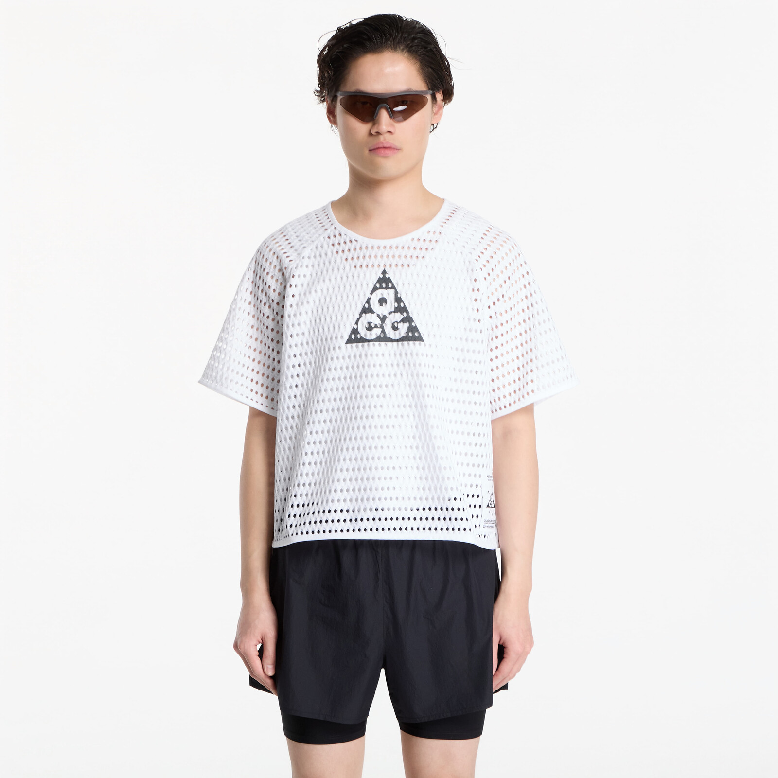 Tričko Nike ACG Radical AirFlow Dri-FIT Short-Sleeve Trail Running Top White/ Anthracite S