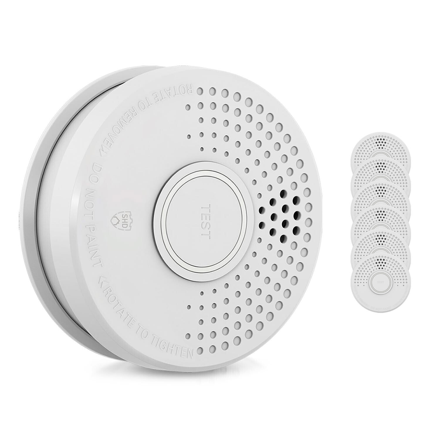 SHD by oneConcept Detektor dymu DOF39 plastový, výstražný signál: 85 dB, batériový 9V