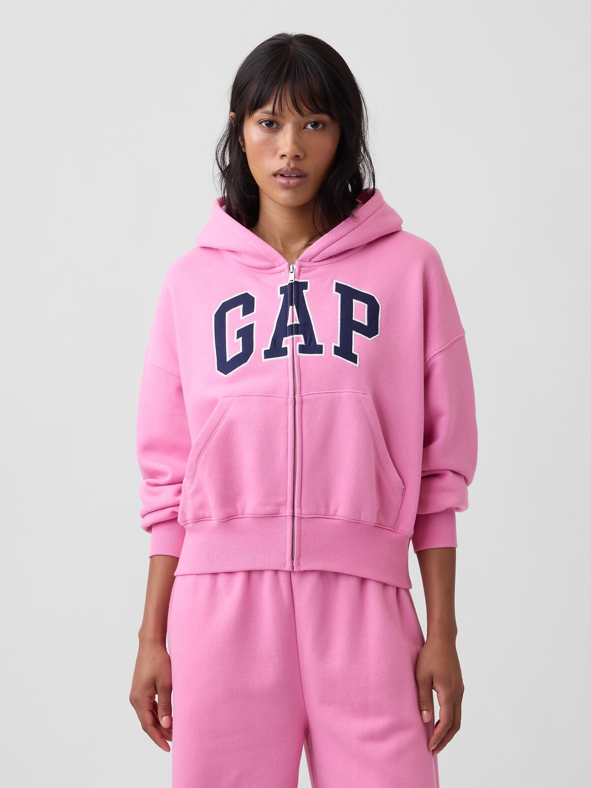 GAP Oversize mikina s kapucňou VintageSoft