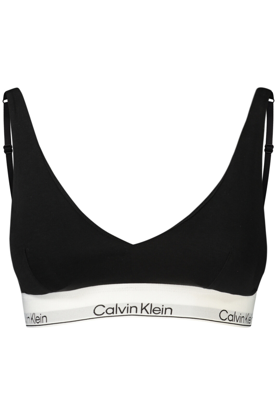 Calvin Klein dámska čierna triangle podprsenka