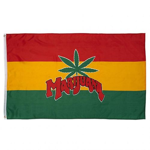 Vlajka Fostex Marijuana 1,5x1 m