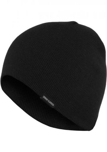 Čiapka zimná Urban Classics Basic Beanie - čierna