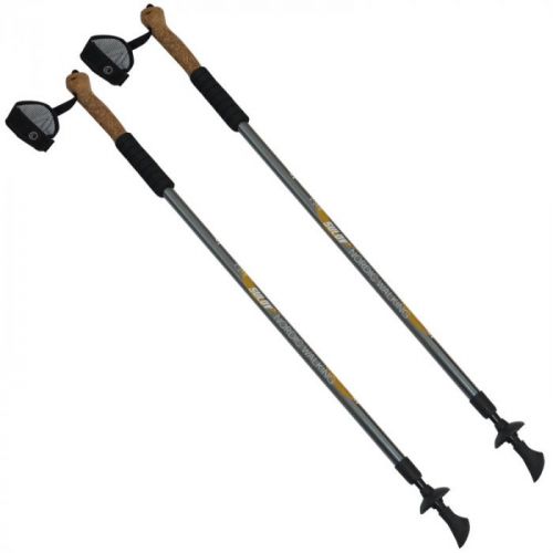 Trekingové palice Sulov Nordic Walking 2-dielne - šedé-oranžové