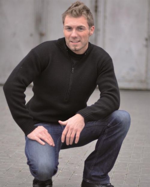 Švajčiarsky armádny sveter - čierny, 3XL