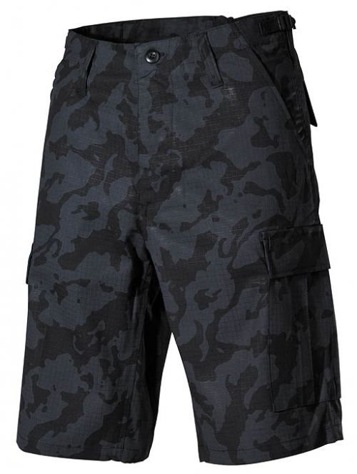 Krátke nohavice MFH US BDU Rip-Stop - nightcamo, M
