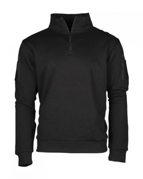 Mikina Mil-Tec Tactical Sweatshirt - čierna, 3XL