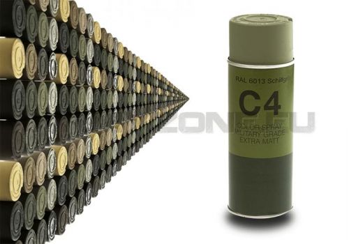 Farba v spreji C4 - svetlo olivová