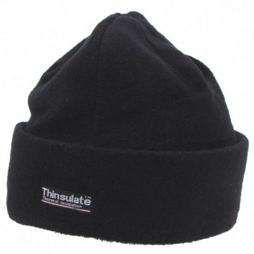 Čiapka fleecová MFH Roll Thinsulate - čierna