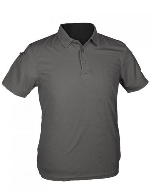 Polokošeľa Mil-Tec Tactical - šedá, S