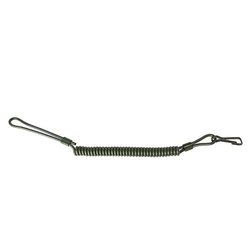 Bezpečnostná šnúra krútená k pištoli Mil-Tec - olivová