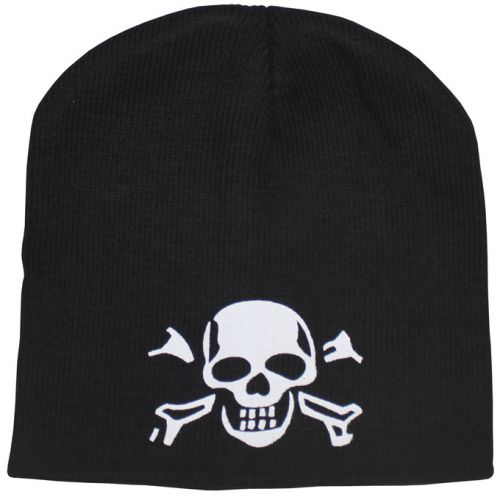 Kulich MFH Beanie Skull - čierny