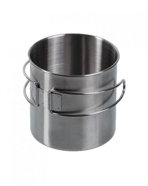 Nerezový hrnček Mil-Tec Steel 800 ml