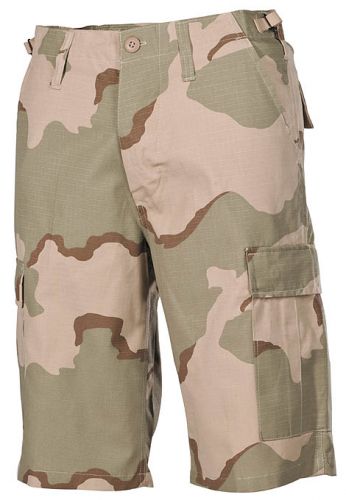 Krátke nohavice MFH US BDU Rip-Stop - desert, XL