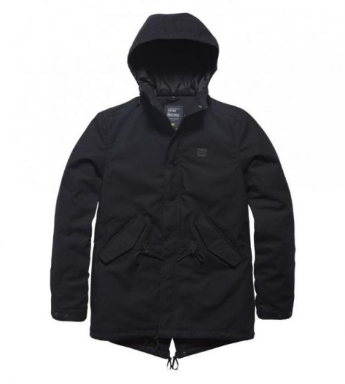 Bunda Vintage Industries Wallbrook Parka - čierna, L