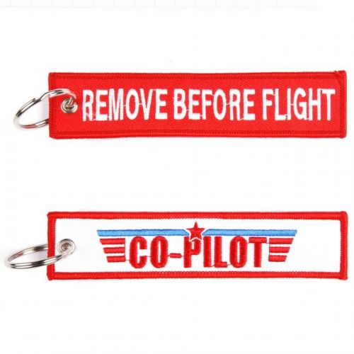 Prívesok na kľúče Fostex Remove before flight Co-pilot