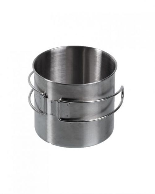 Nerezový hrnček Mil-Tec Steel 600 ml
