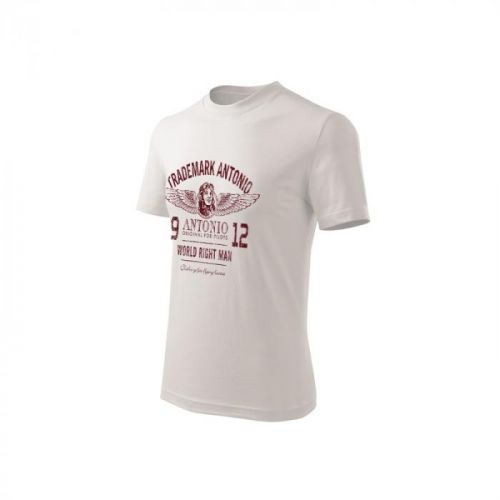 Tričko Antonio s logom ANTONIO 1912 - biele, XXL