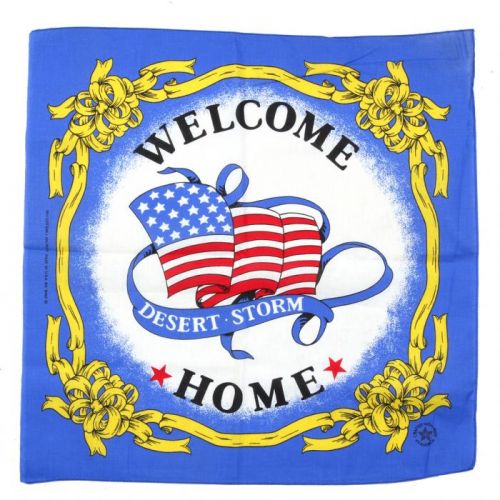 Šatka bandana Fosco USA Welcome Home