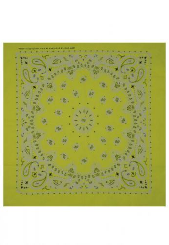 Šatka Bandana XL Urban Classics - žltý