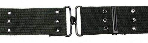 Opasok dierkovaný 6 cm - olivový