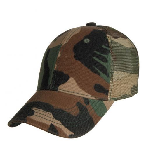 Šiltovka CoFEE Mesh Army - woodland