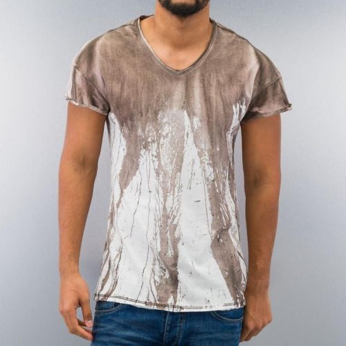 Tričko Just Rhyse Dyed - hnedé, S