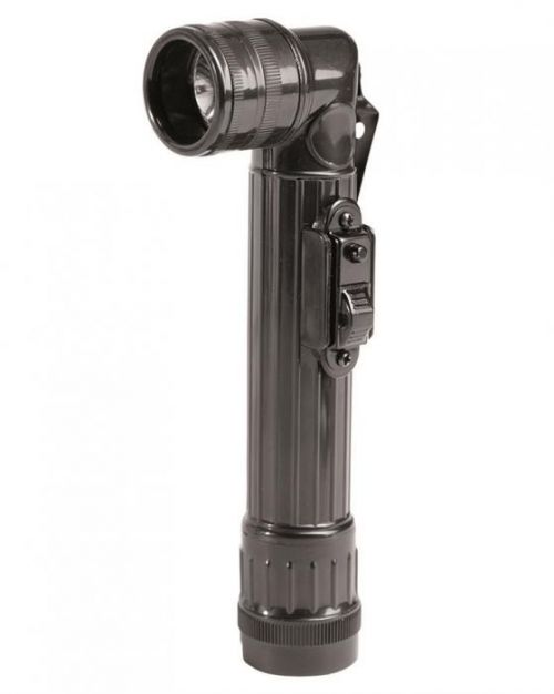 US rohová svietidlo LED Mil-Tec 17 cm - čierna