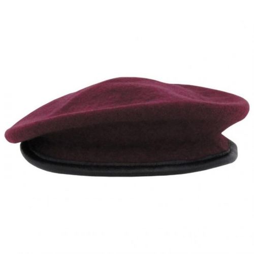 Baret MFH Commando - bordový, 62