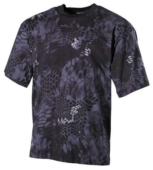 Tričko s krátkym rukávom MFH Hunter - snake-black, S