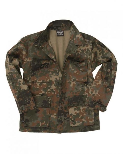 Blúza detská US BDU poľná - flecktarn, S