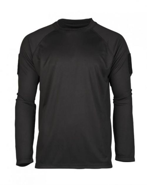 Tričko funkčné Mil-Tec Tactical Quickdry 1/1 - čierne, XL