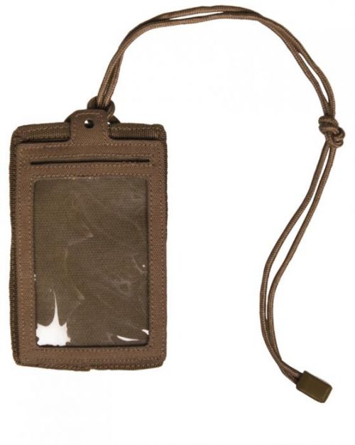 Púzdro na krk Mil-Tec ID - coyote