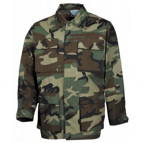 Blúza poľná MFH US BDU - woodland, XL