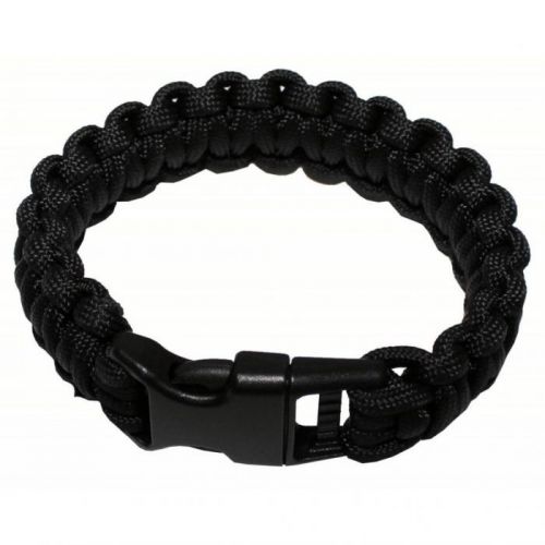 Náramok MFH Para 23 mm - čierny, S