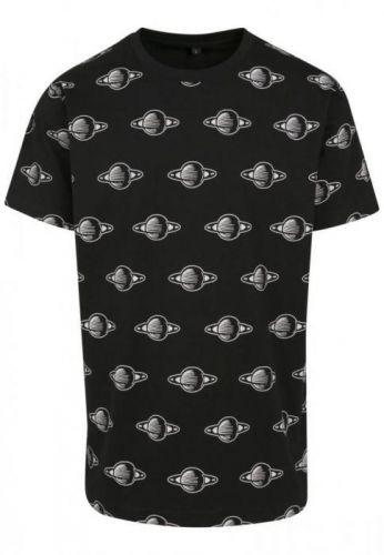 Tričko Mister Tee NASA Planet - čierne, 3XL