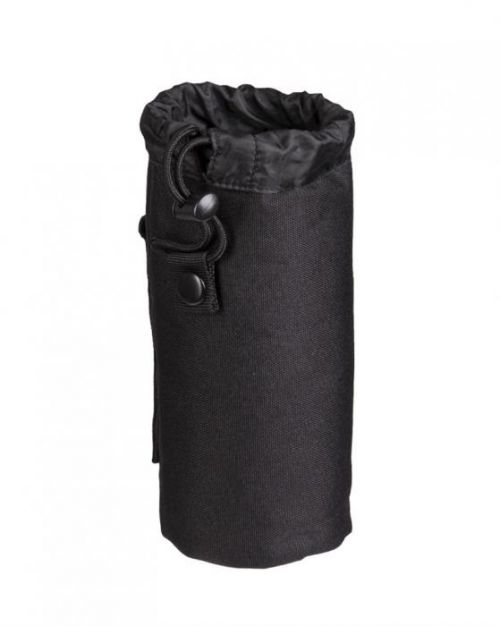 Puzdro na fľašu Mil-Tec Transparent 600ml - čierne