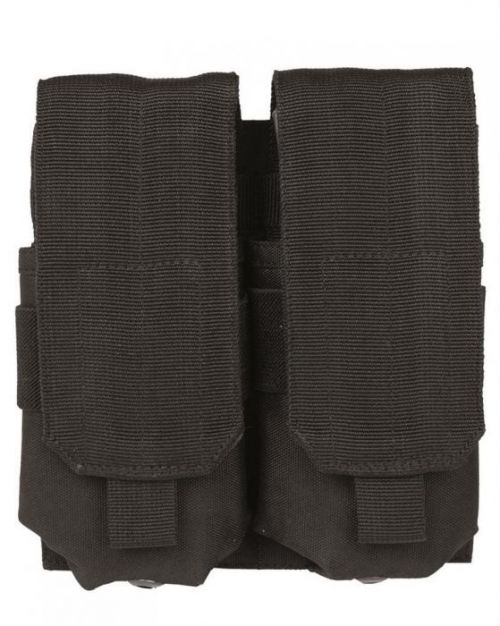 Puzdro na zásobník Mil-Tec M4/M16 Double Molle - čierne