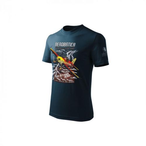 Tričko Antonio s lietadlom EXTRA 300 - navy, XXL
